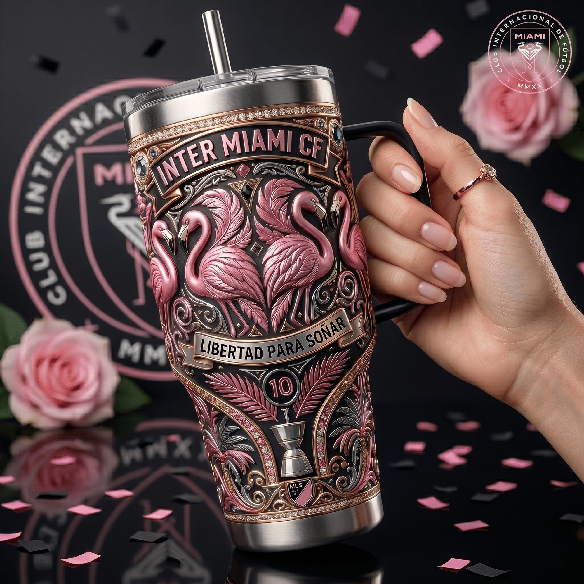 ITMM 40oz Tumbler With Handle LNTH