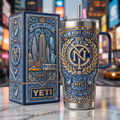 NYCF 40oz Tumbler With Handle LNTH