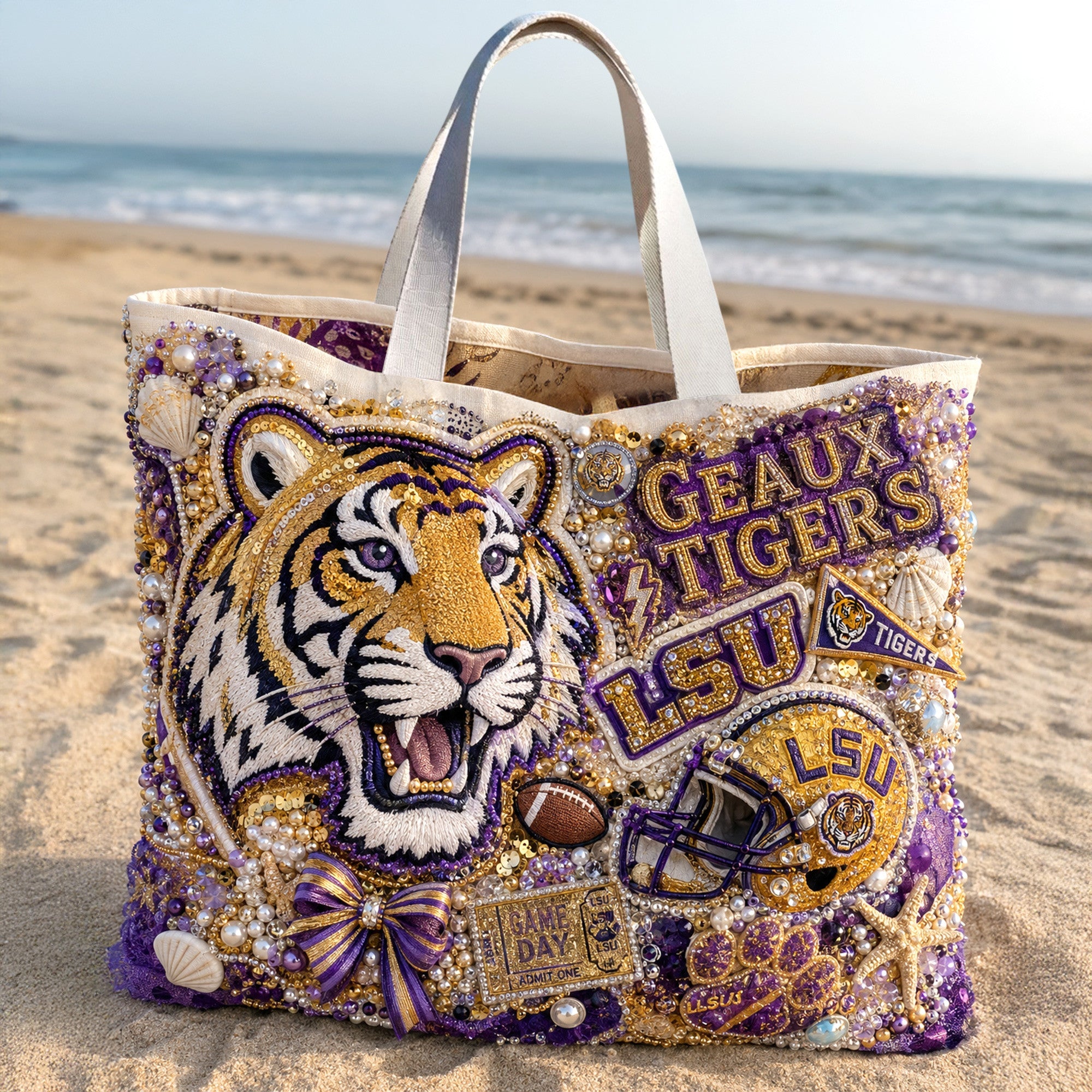 LSU Summer Vibes Tote Bag HTTT