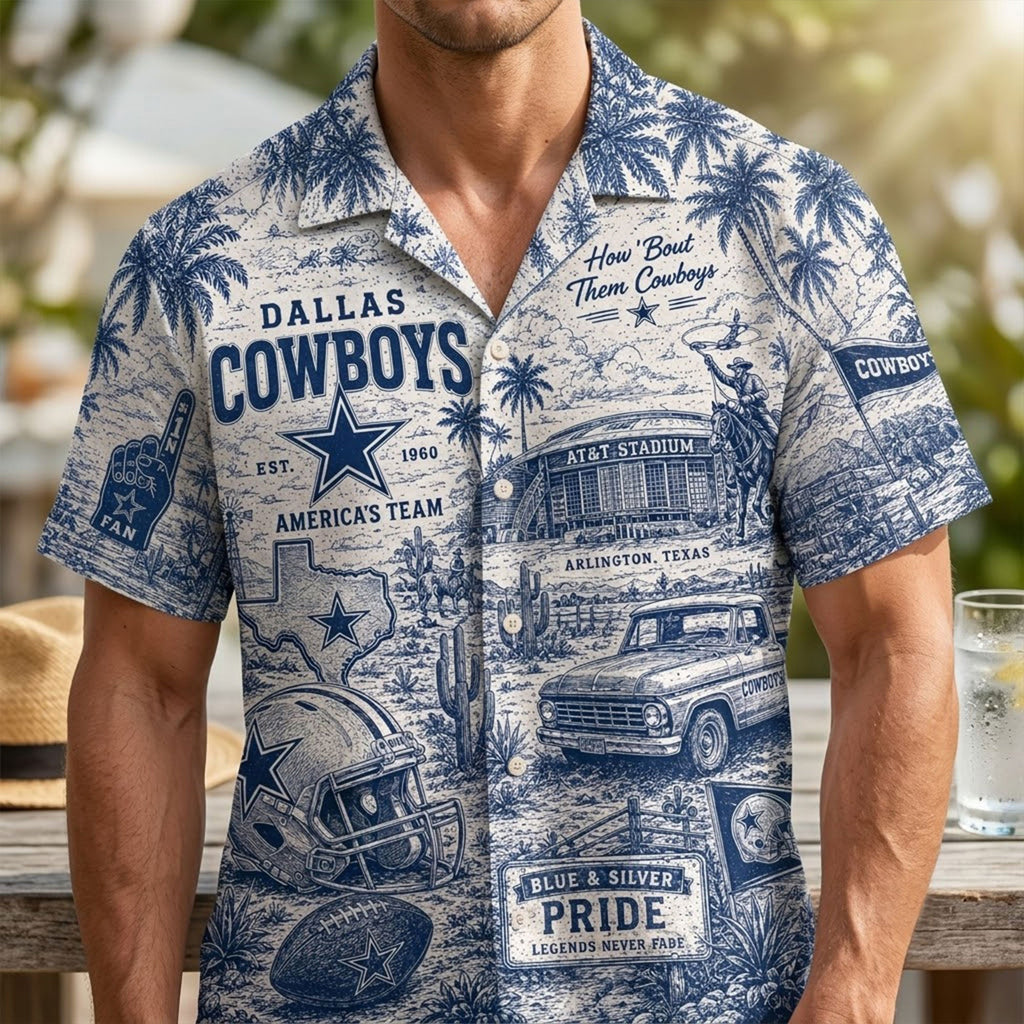 PREMIUM DLCB HAWAIIAN SHIRT HQH
