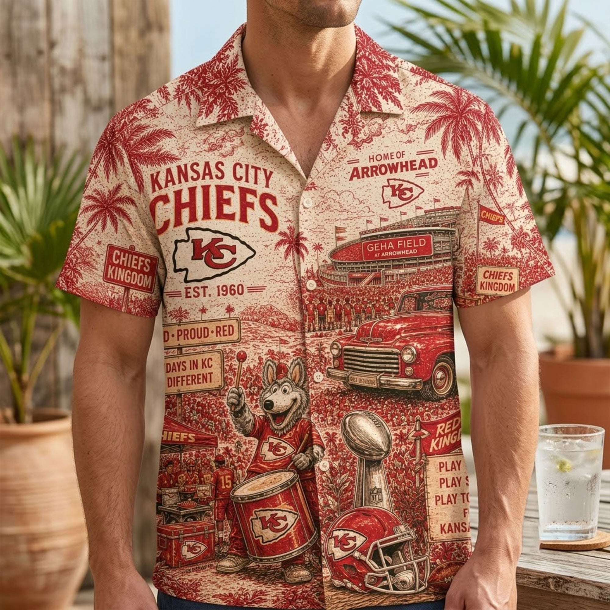 PREMIUM KCC HAWAIIAN SHIRT HQH