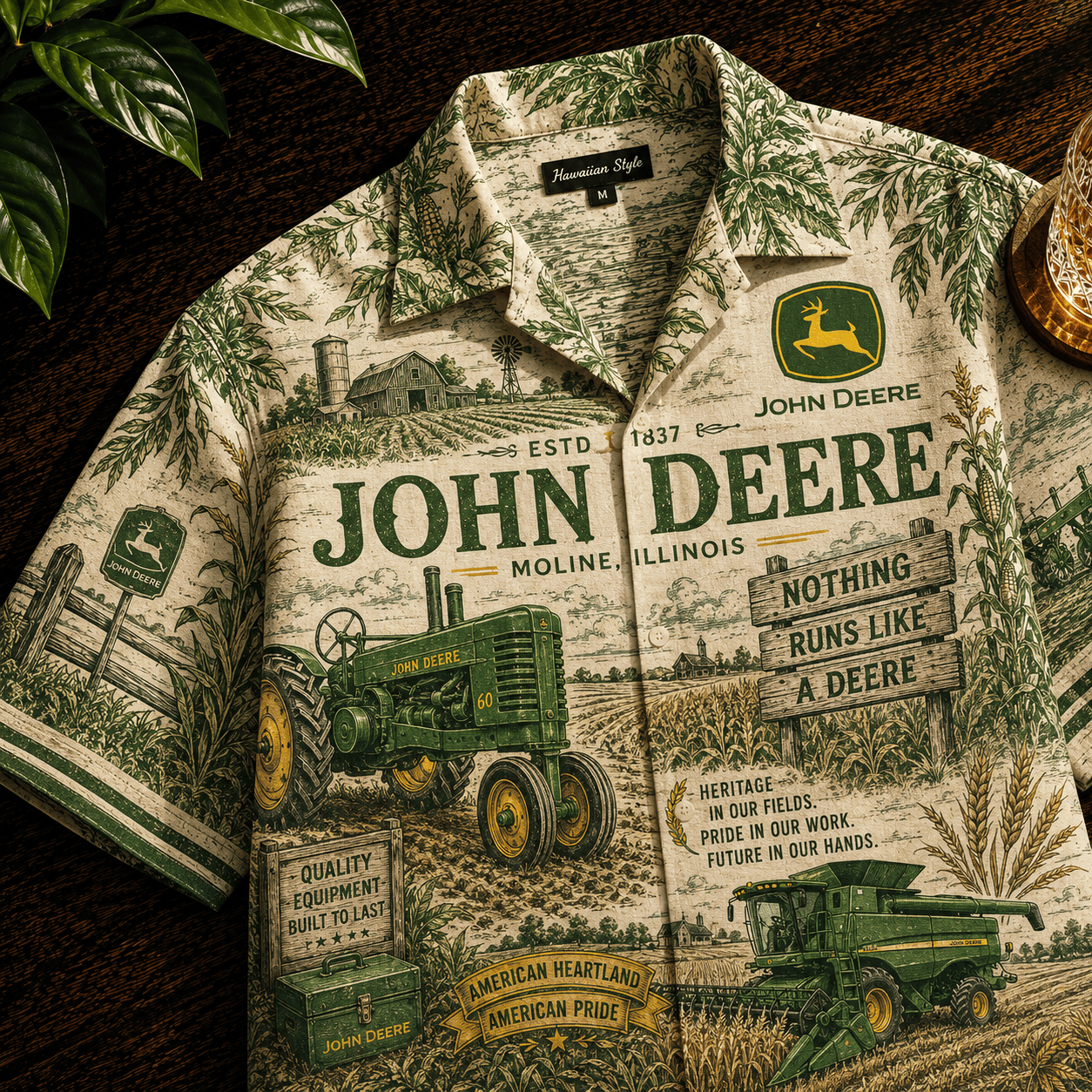 PREMIUM JODE HAWAIIAN SHIRT LNTH