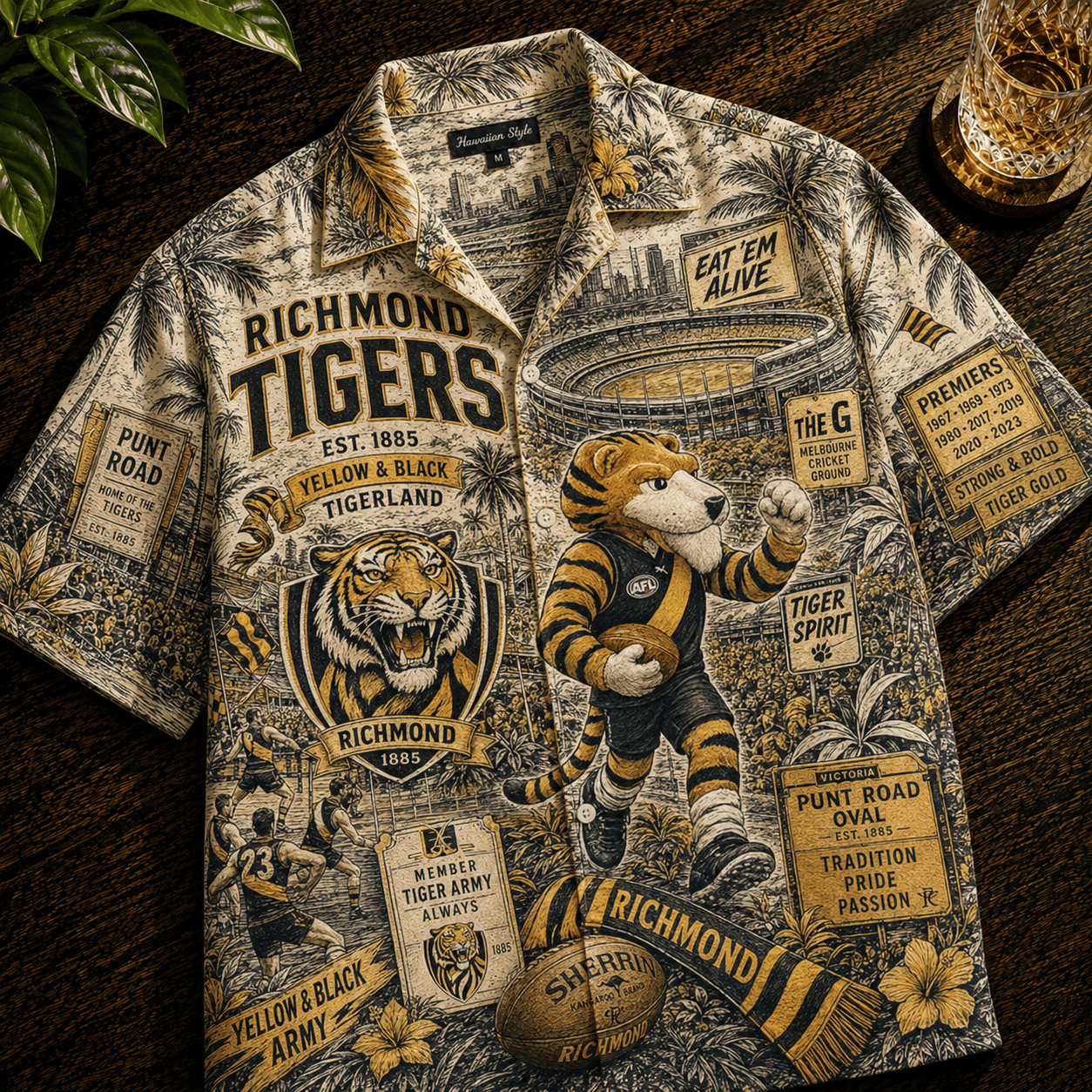 PREMIUM RIC HAWAIIAN SHIRT HQH