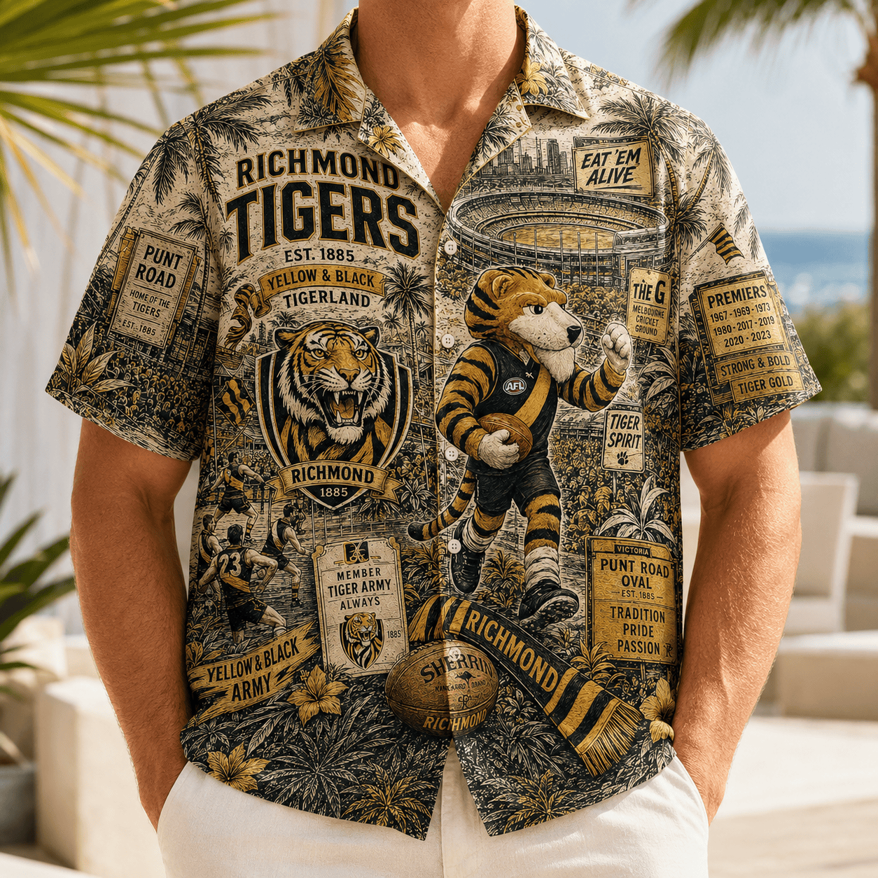 PREMIUM RIC HAWAIIAN SHIRT HQH