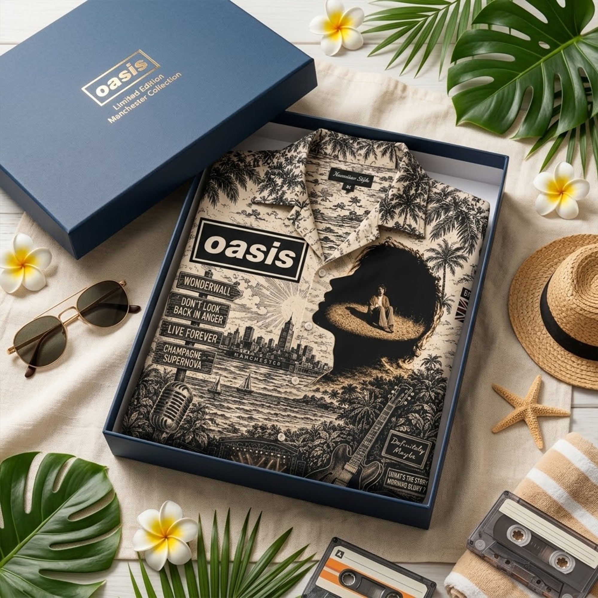 PREMIUM OAS HAWAIIAN SHIRT TTNL