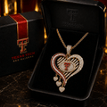 TTRD Solid Gold Chain with Diamond Pendant TTTT
