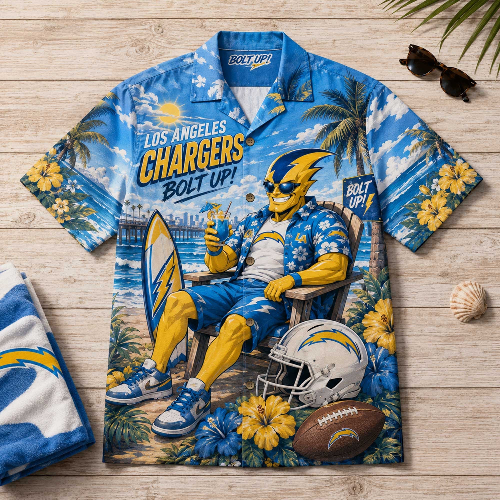 Premium LAC Hawaiian Shirt TNSM