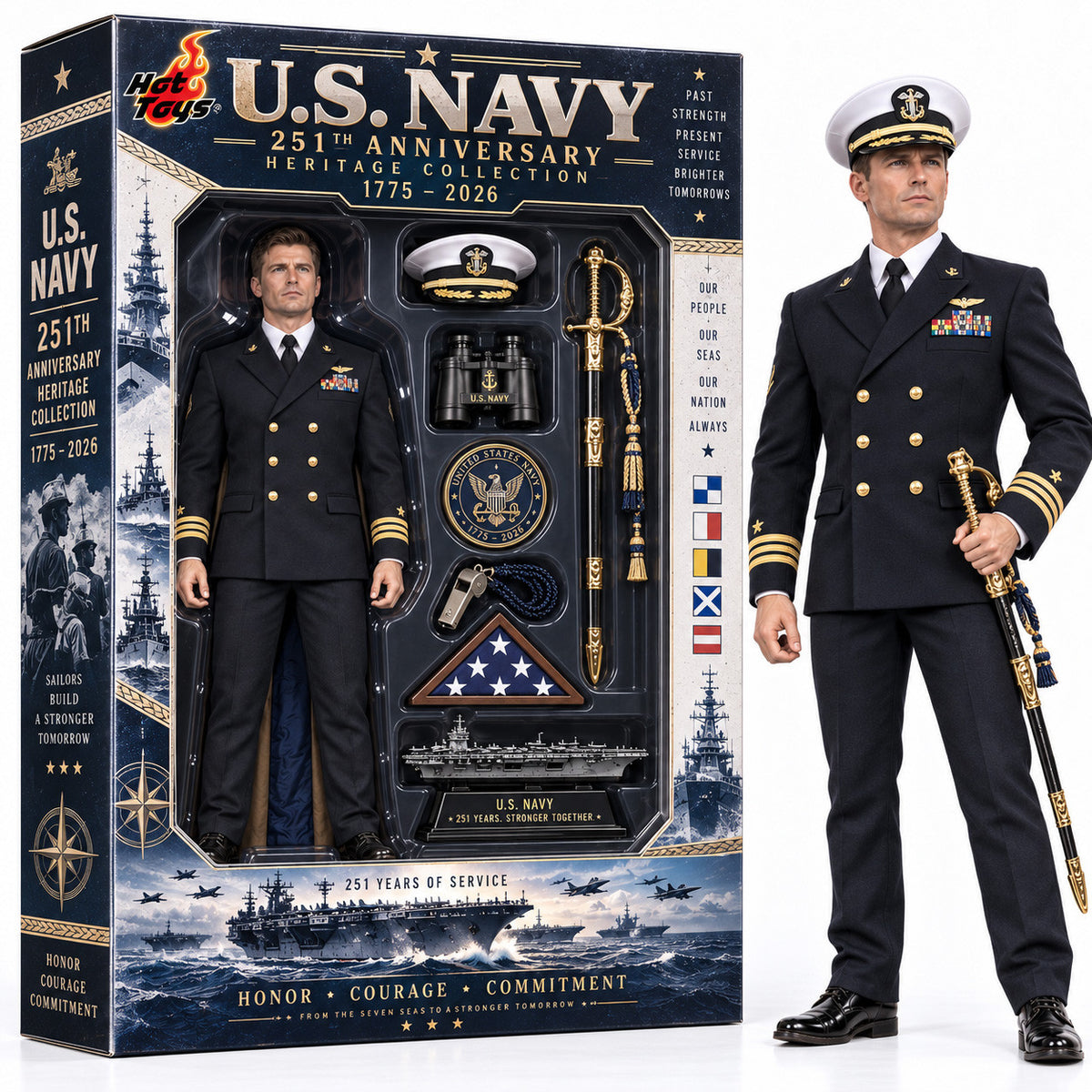 Premium USNV Commemorative Figure PDL
