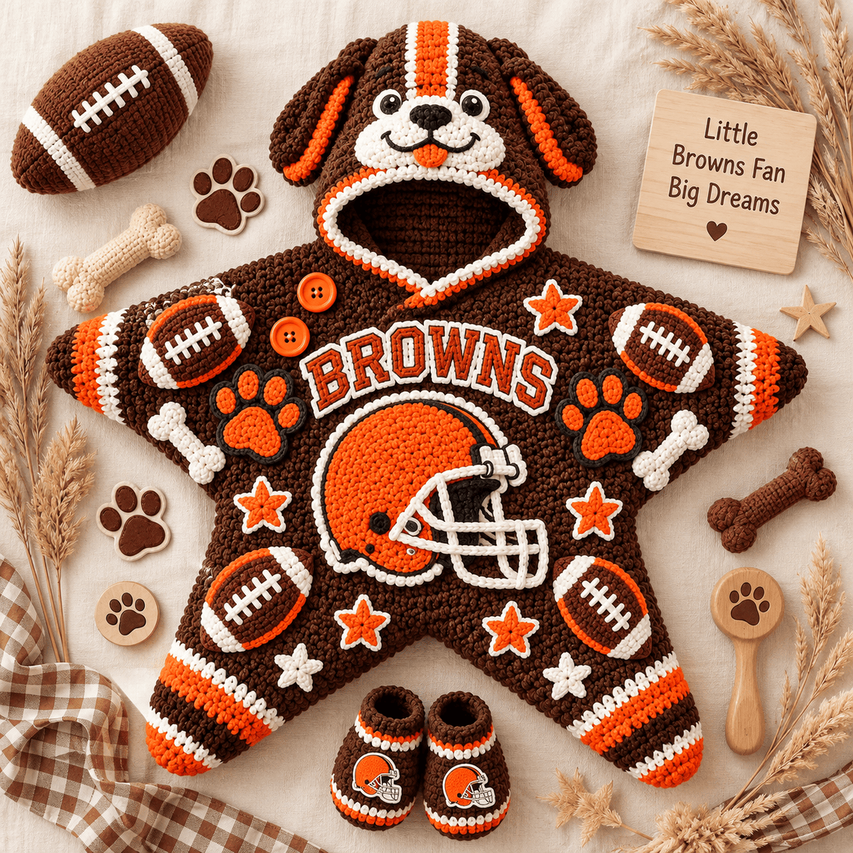 CLVB Crocheted baby romper BMD