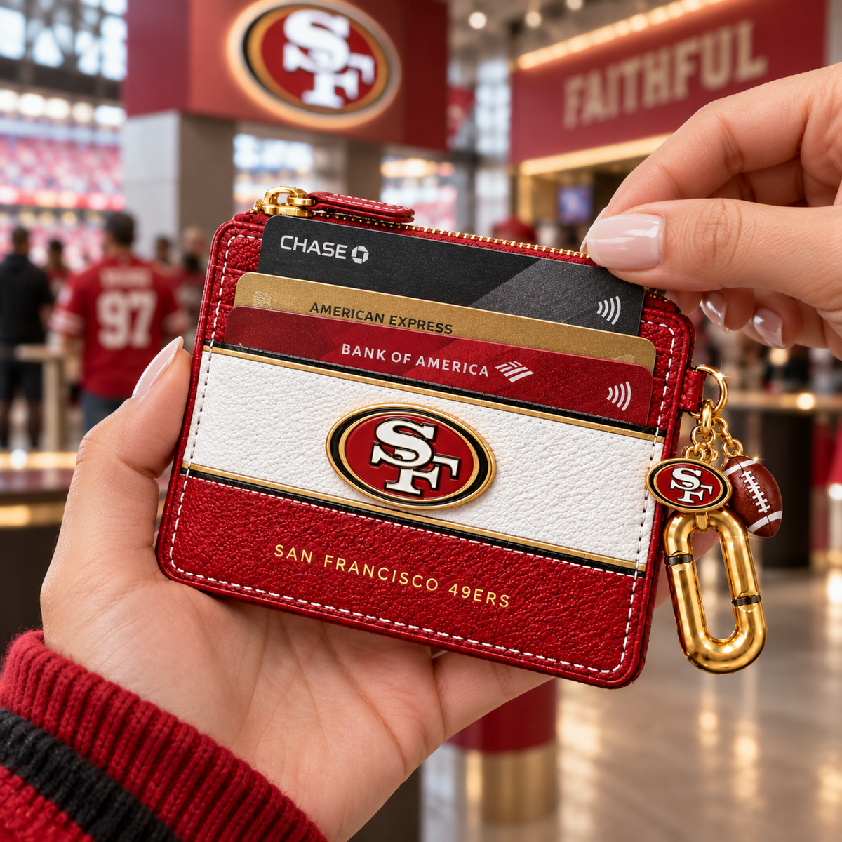 SF49 Premium Leather Card Holder PNPA