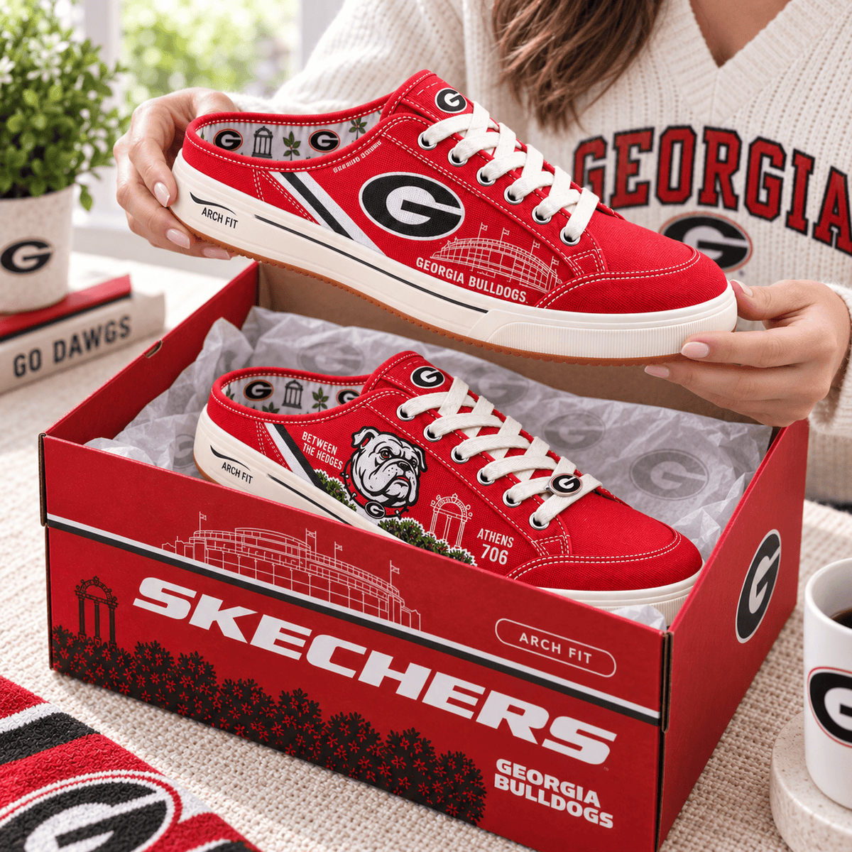 PREMIUM GGBD Canvas Sneaker Mule HQH