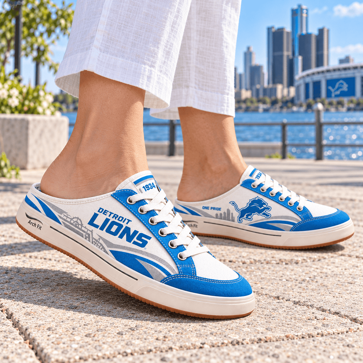 PREMIUM DTL Canvas Sneaker Mule HQH