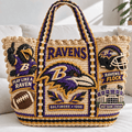BTR Straw-Style Embellished Tote Bag NTKO