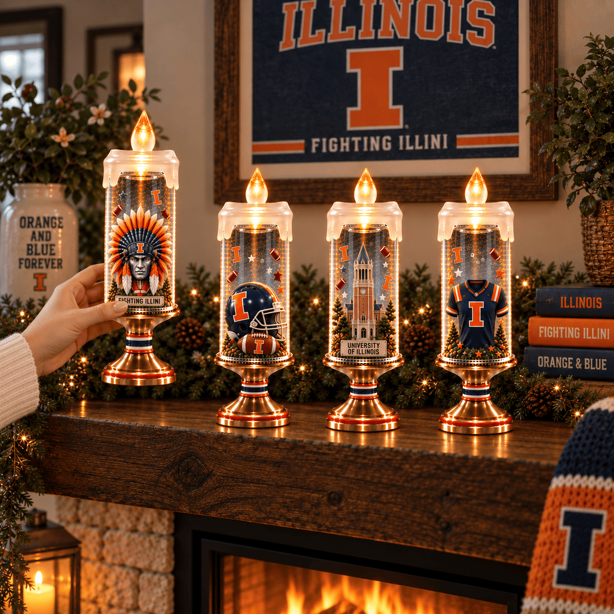 Premium IFI Candle Ornament Lights PVNA