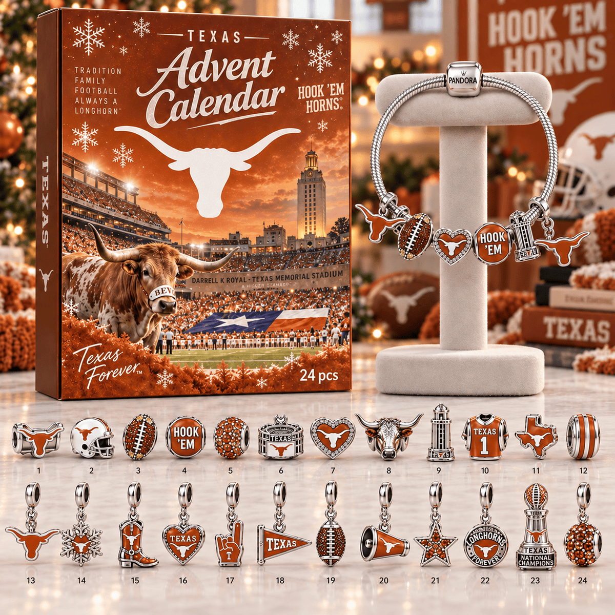 Premium TLH Advent Calendar Charm Bracelet Set TNSM