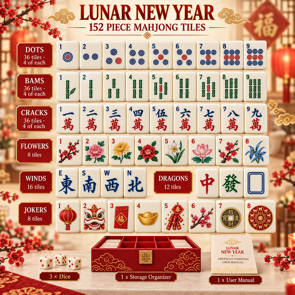 LNY Premium Mahjong Set – Game Night Edition PNPA