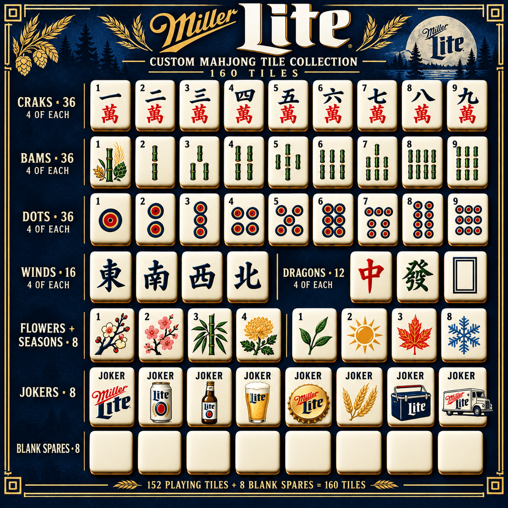 MIL Premium Mahjong Set – Game Night Edition PNPA
