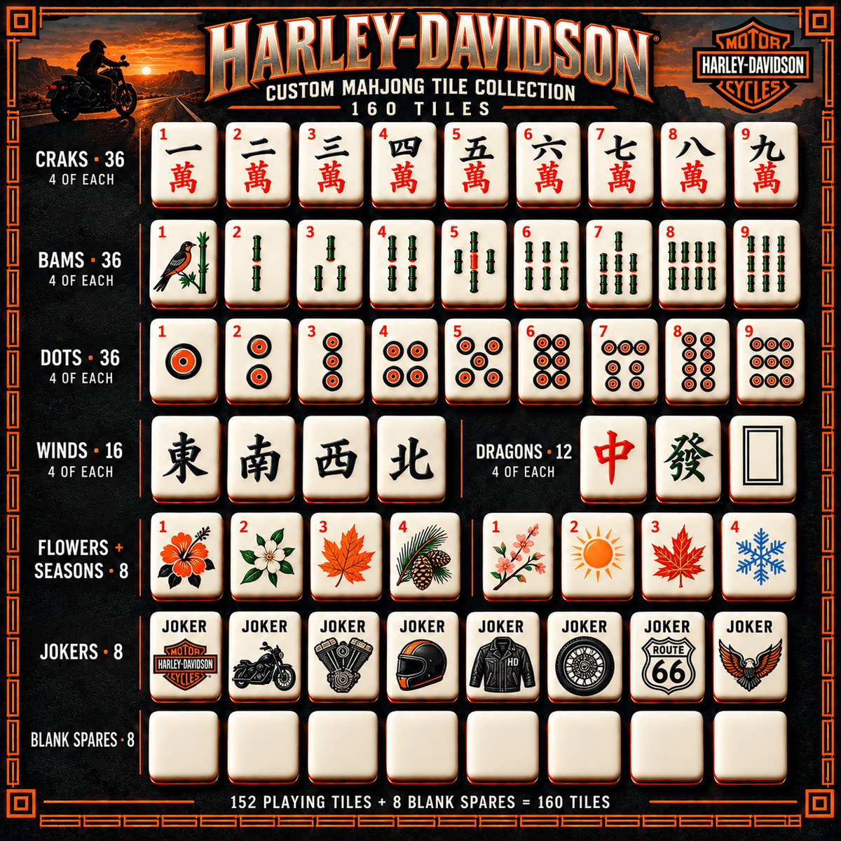 HDS Premium Mahjong Set – Game Night Edition PNPA