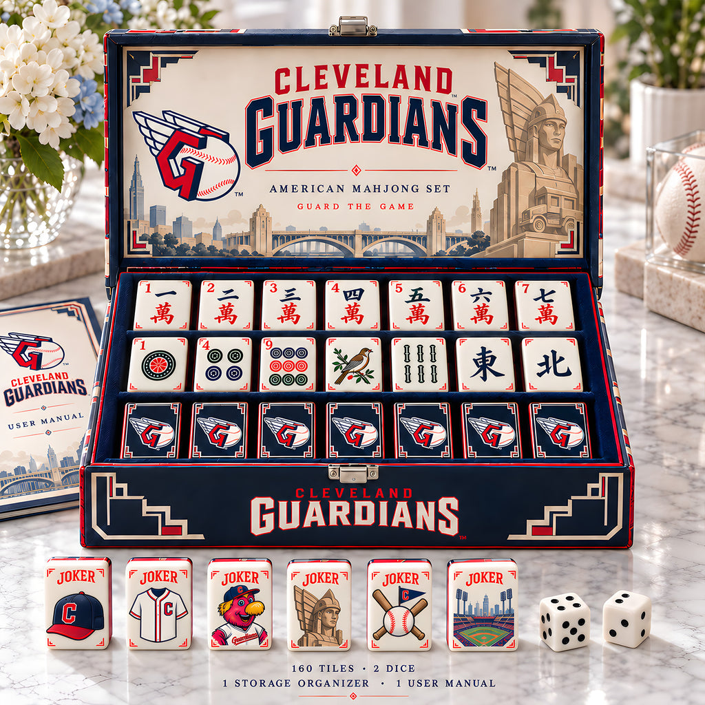 Premium CLG Mahjong Tiles Set TTMH