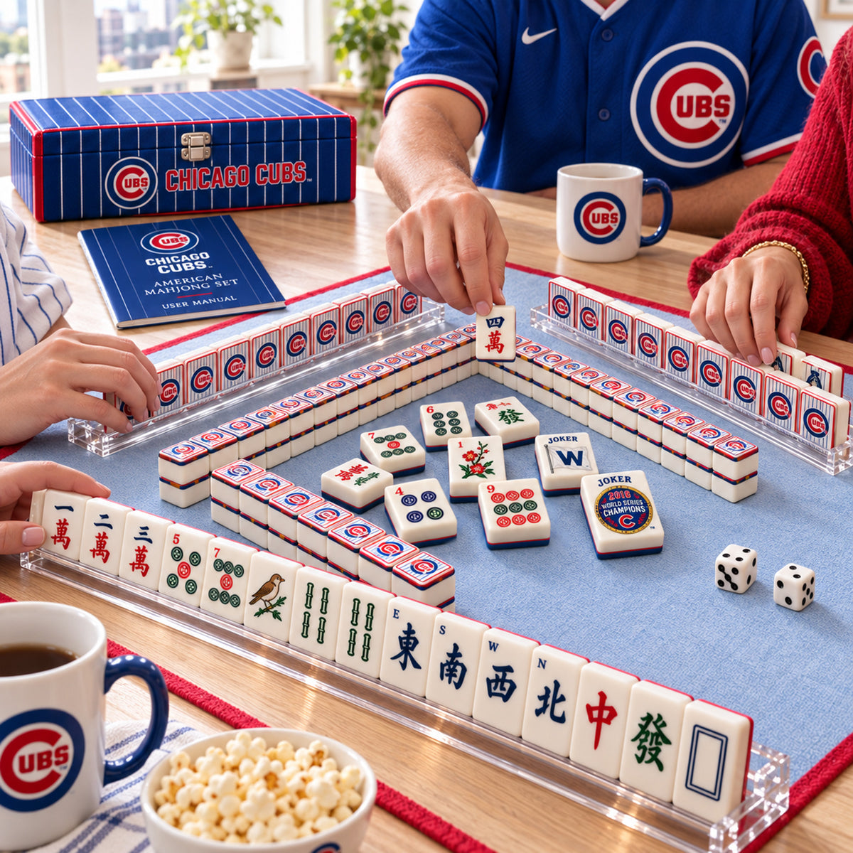 Premium CCC Mahjong Tiles Set TTMH