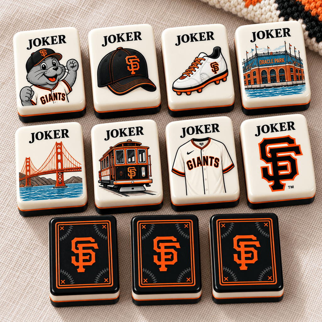 Premium SFG Mahjong Tiles Set PVNA