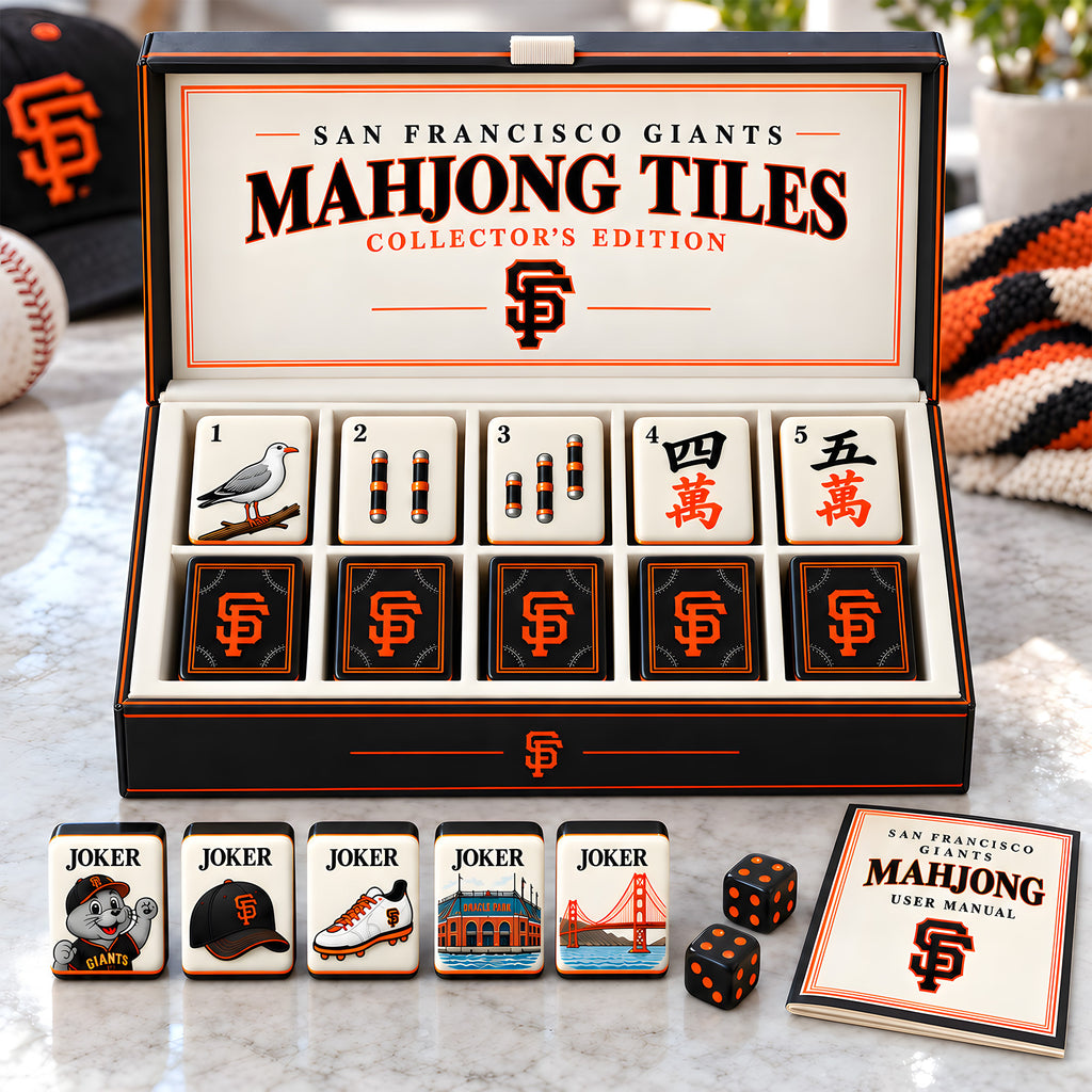 Premium SFG Mahjong Tiles Set PVNA