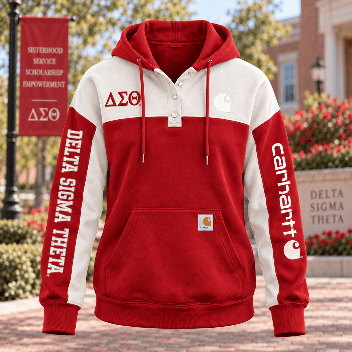 PREMIUM DST HOODIE COLOR BLOCK TTNL