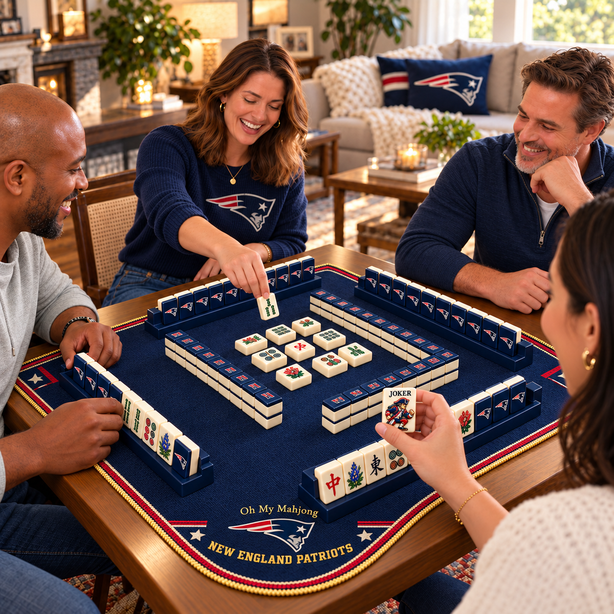 NEP Premium Mahjong Set – Game Night Edition NHVH