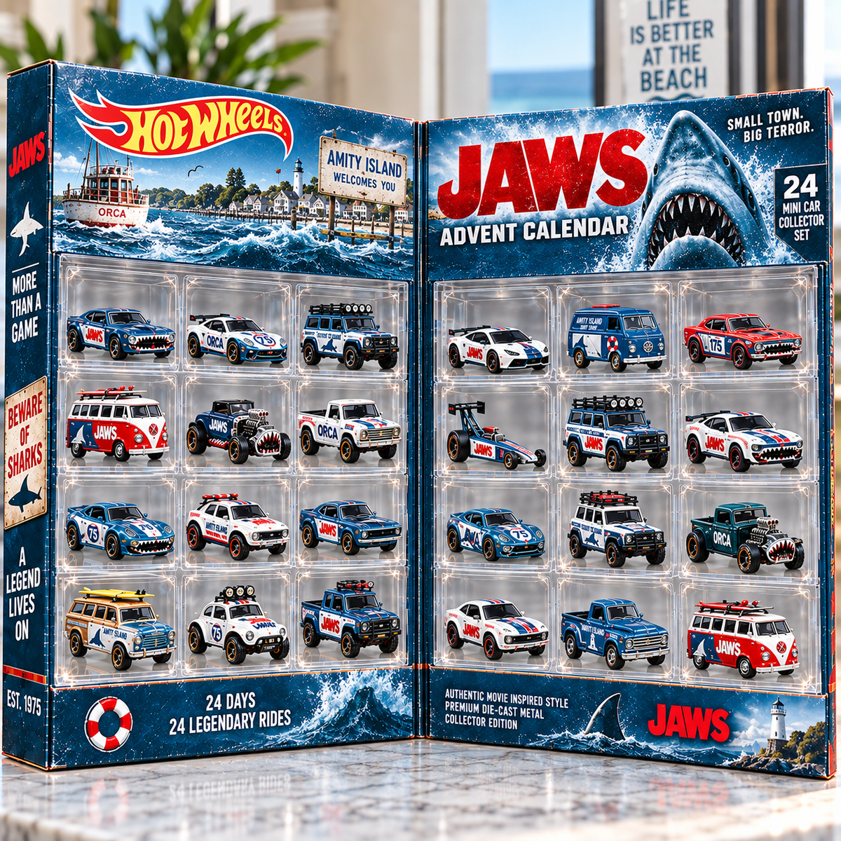 JAWS Premium Mini Car Advent Calendar LNTH