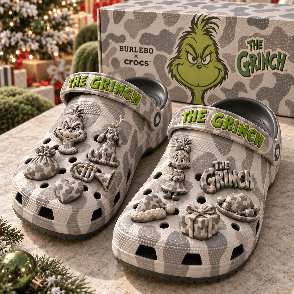 TGR Premium Deer Camo Charm Clog PTKL