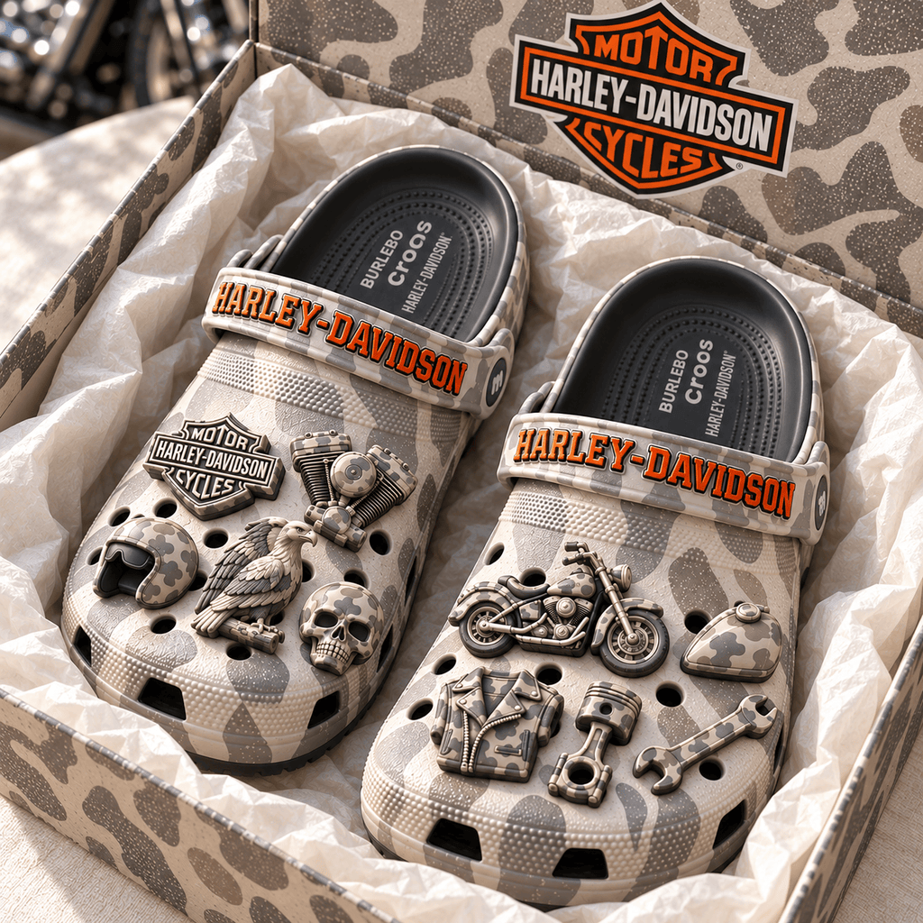 HLDV Premium Deer Camo Charm Clog PTKL