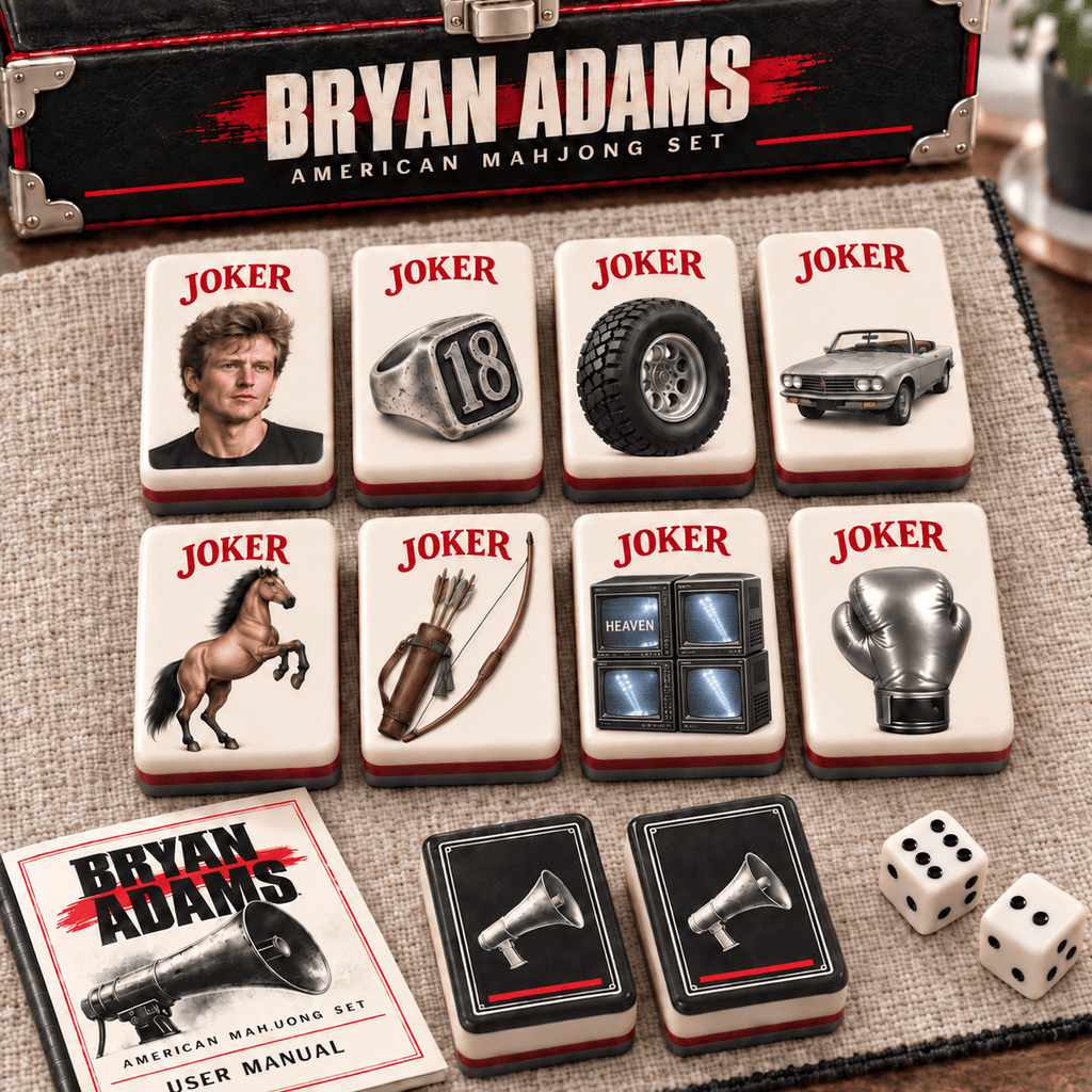 Premium BRAD Mahjong Tiles Set TTMH