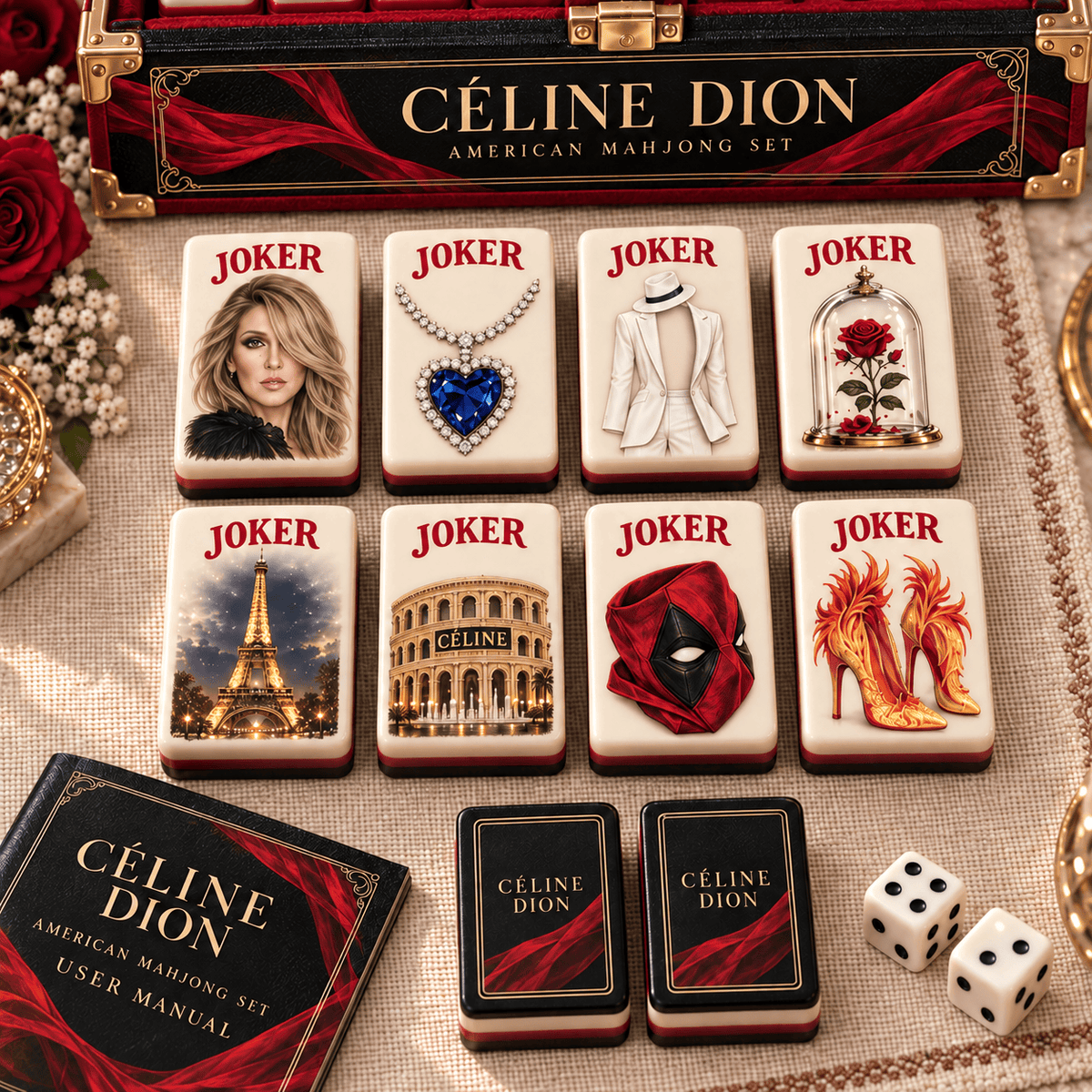 Premium CLDO Mahjong Tiles Set TTMH