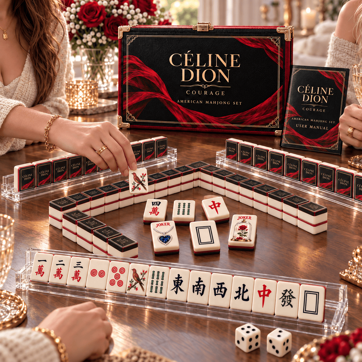 Premium CLDO Mahjong Tiles Set TTMH