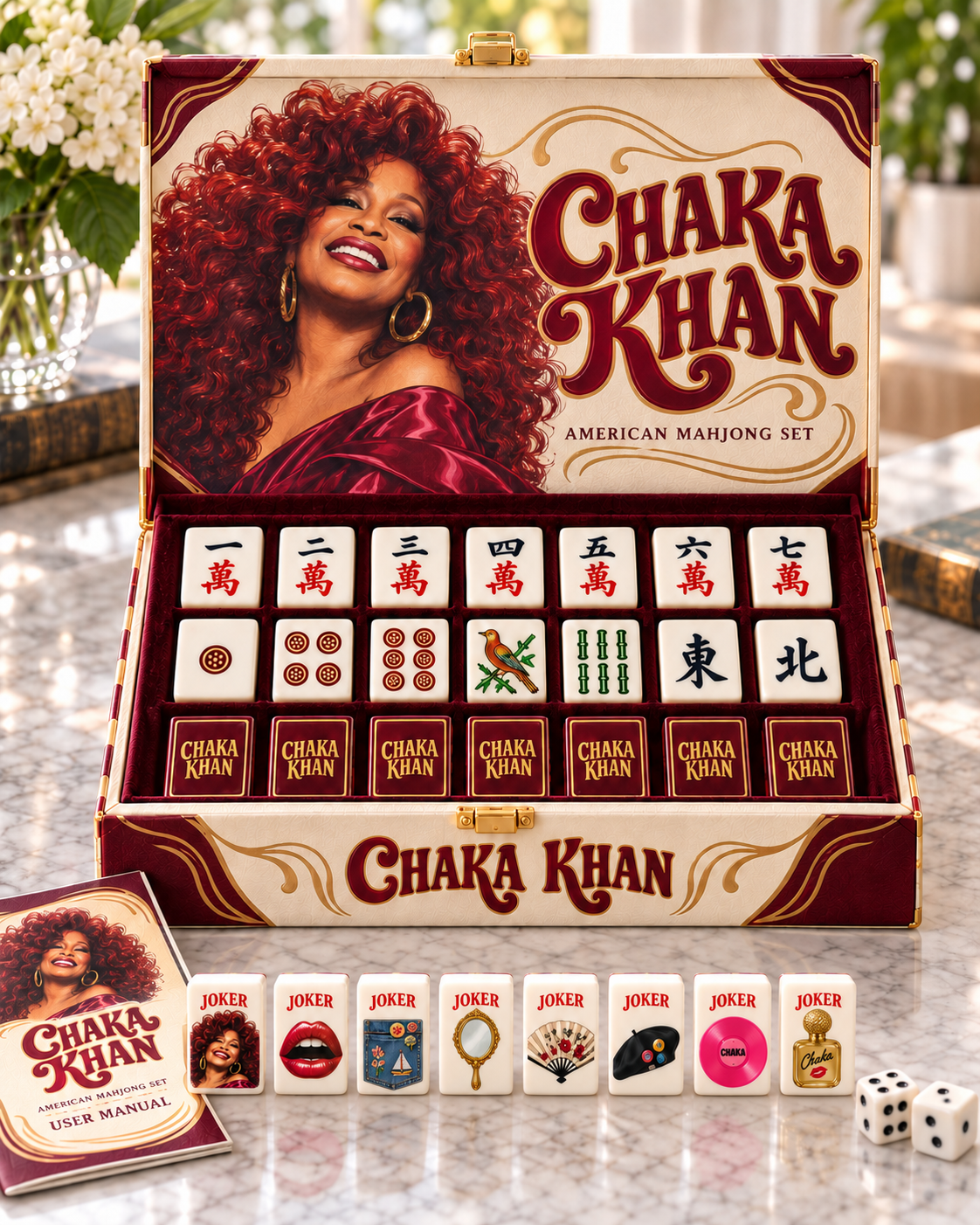 Premium CKK Mahjong Tiles Set TTMH