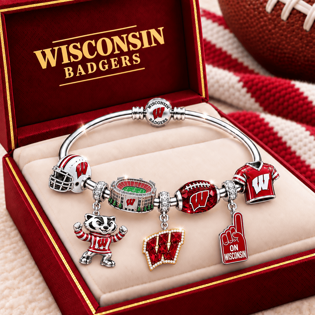 WBG Silver Charm Bracelet Set TMH