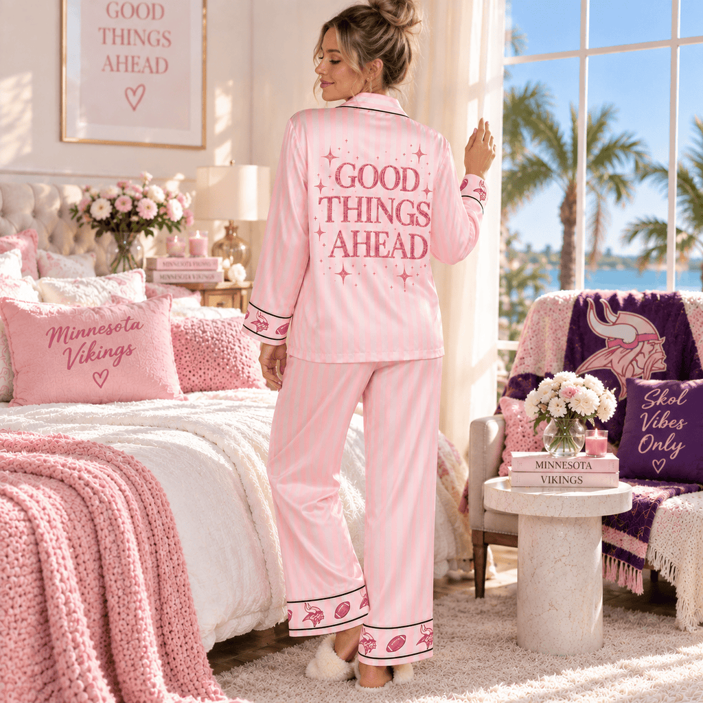 MNV Women’s Premium Signature Satin Pajama Set NTNA