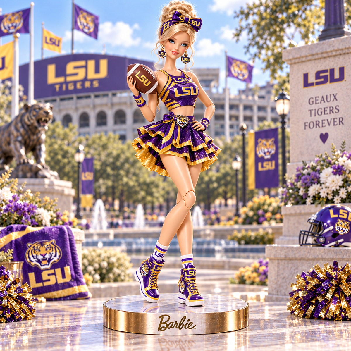 LSU Premium Commemorative Figure VTH