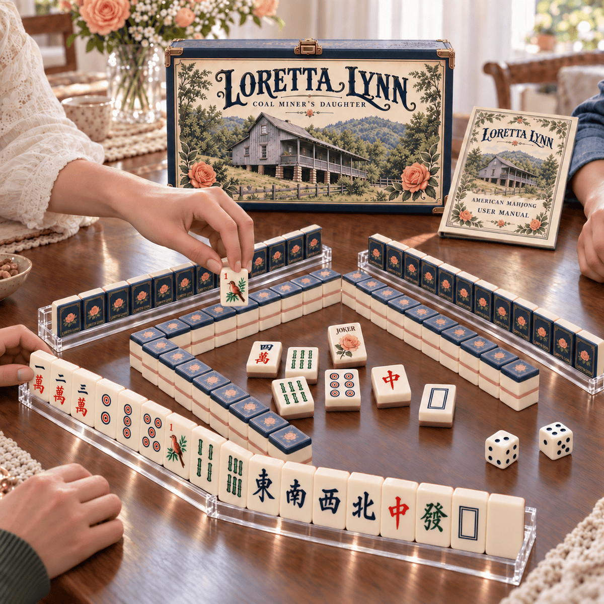 Premium LTL Mahjong Tiles Set TTMH