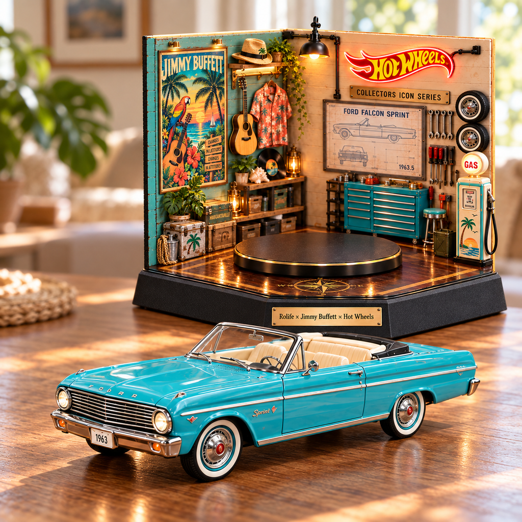 JBT Collectible Car Garage Diorama PNPA