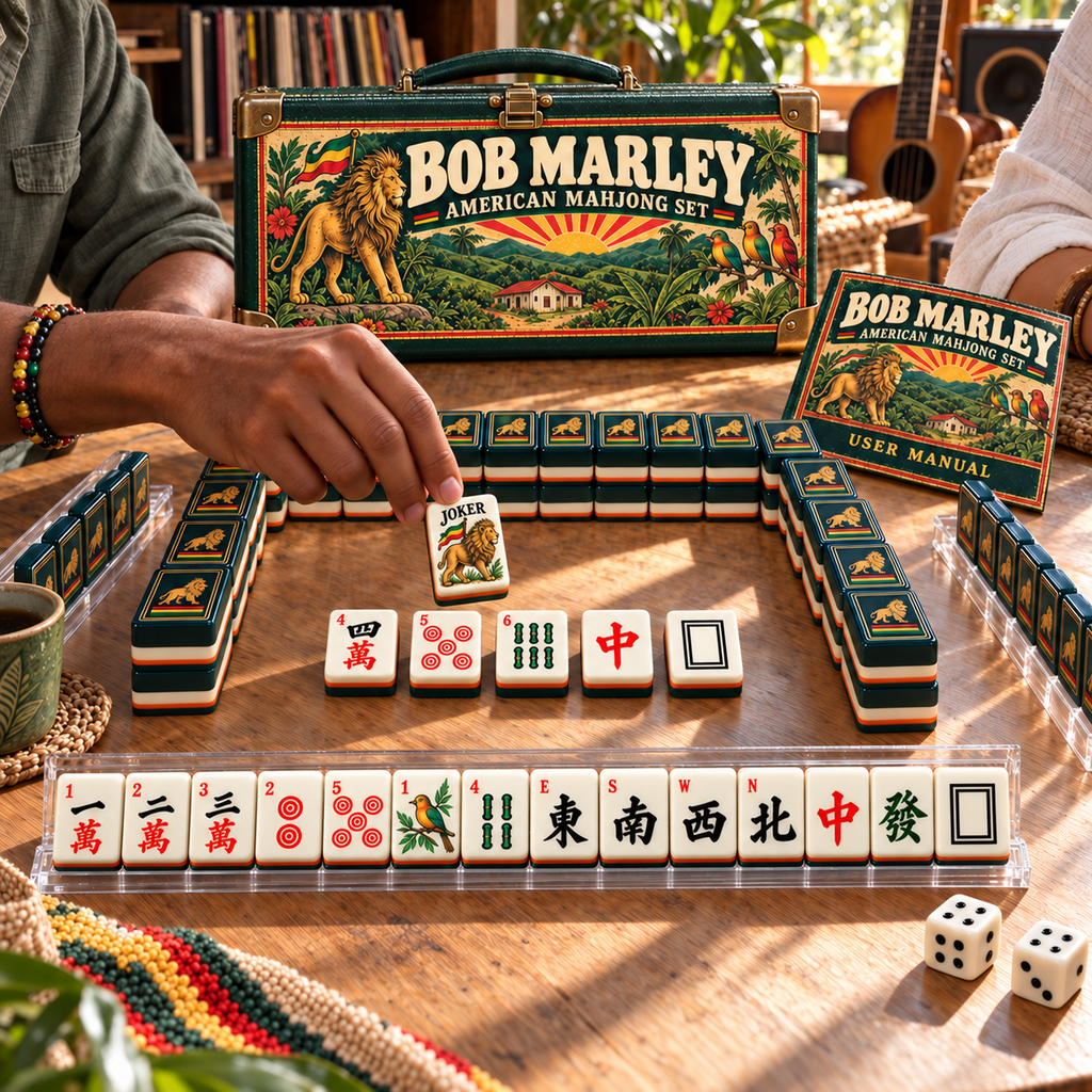 Premium BML Mahjong Tiles Set PVNA