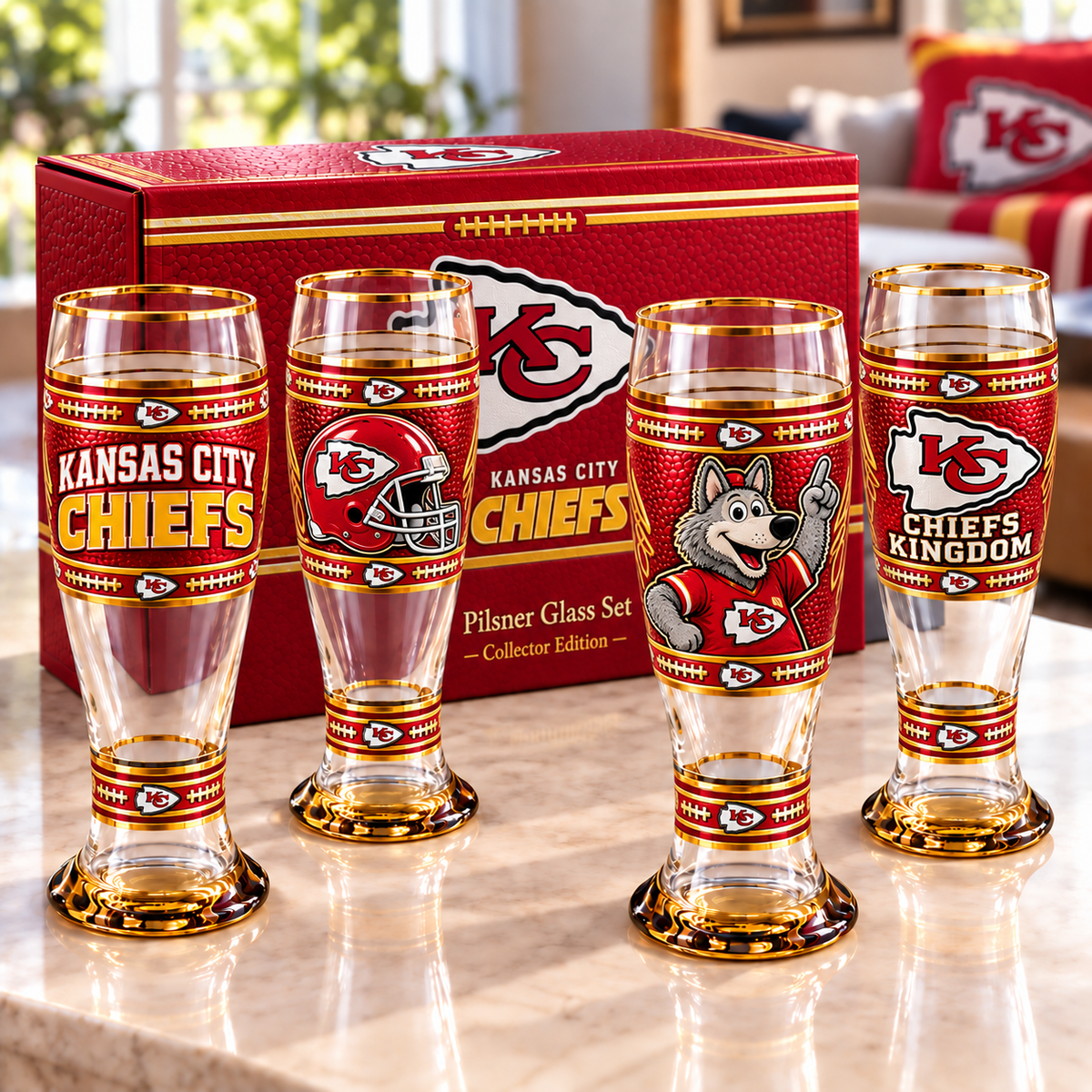Premium KCC Heritage Glass Gift Set HQH
