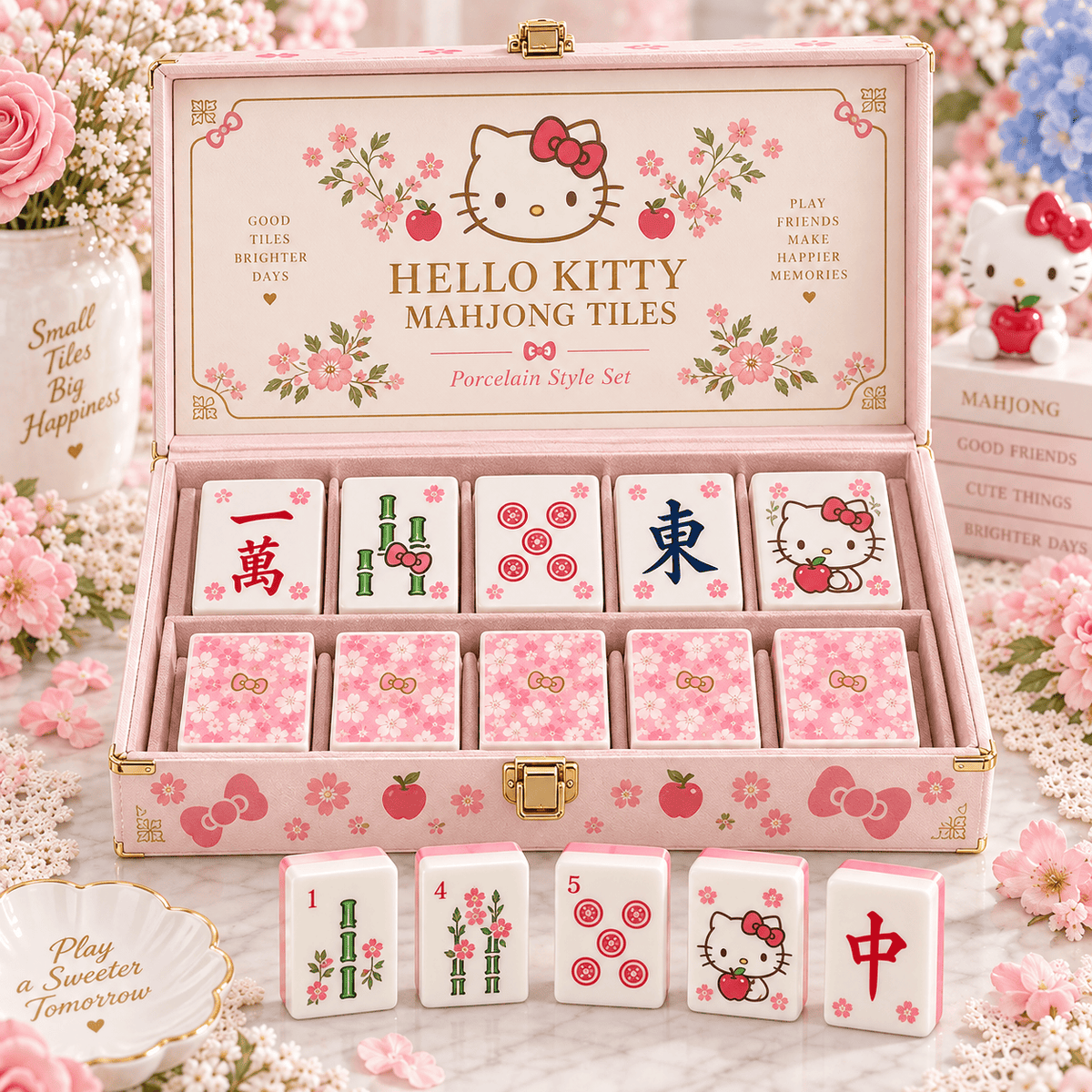 Premium HLKT Mahjong Tiles Set TNSM