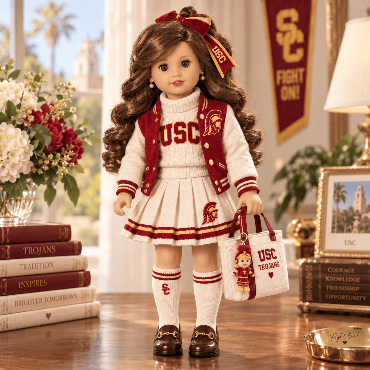 Premium USC Commemorative Collector Doll PDL