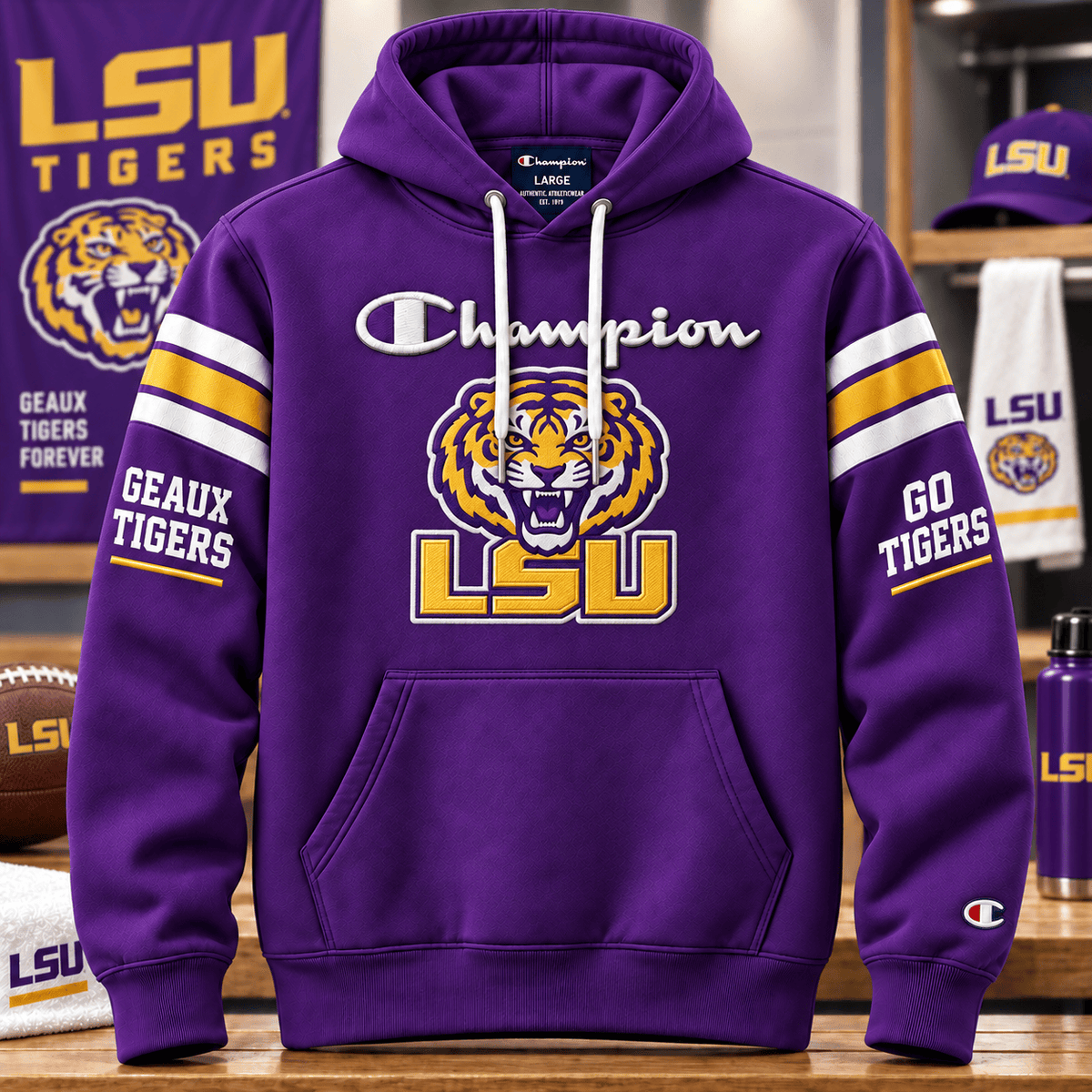 LSU PREMIUM Pullover Hoodie BMD
