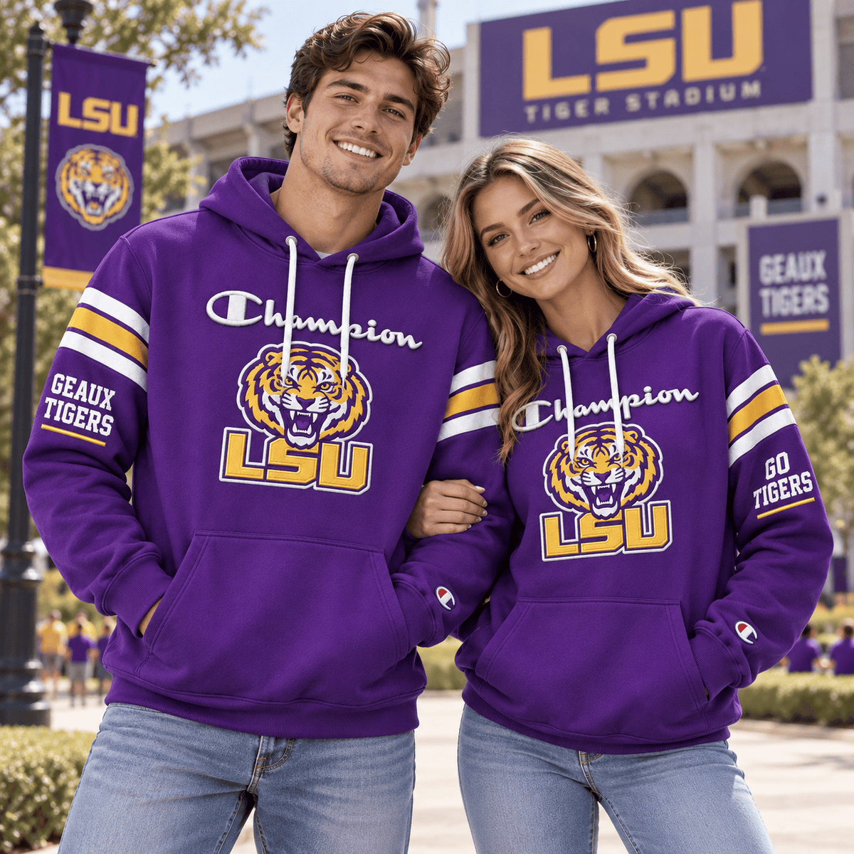 LSU PREMIUM Pullover Hoodie BMD