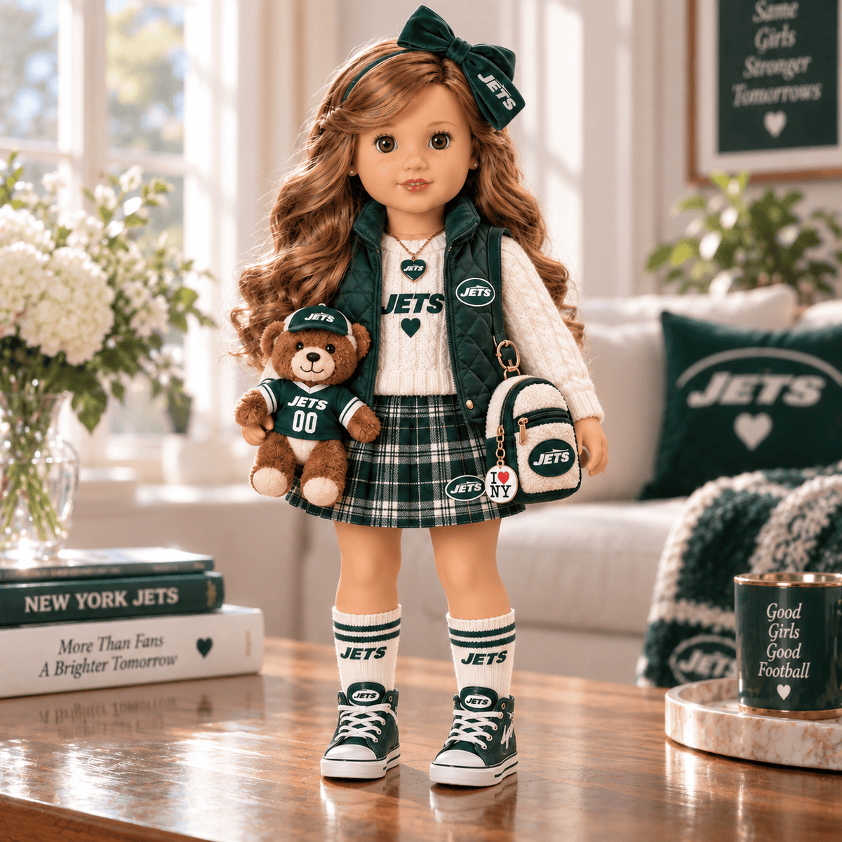 Premium NYJ Commemorative Collector Doll NTNA