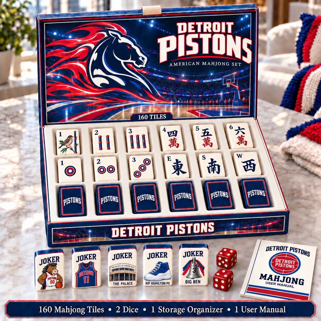 Premium DTP Mahjong Tiles Set TTMH