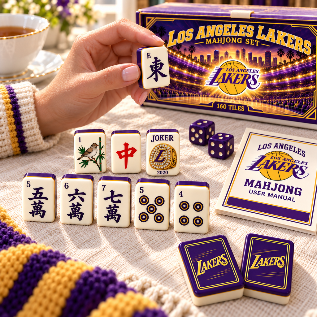 Premium LAL Mahjong Tiles Set TTMH