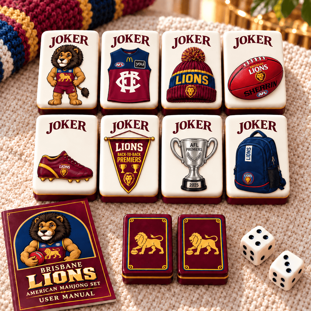 Premium BRBL Mahjong Tiles Set TTMH